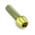 Titanium Socket Cap Bolt M8x(1.25mm)x25mm Gold