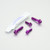 Aluminium Brake & Clutch Lever Perch Pinch Bolt Kit Race Spec Etched Purple