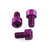 Aluminium Reservoir Mount Bolt Kit Front Brake, Rear Brake & Clutch Purple