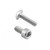 Aluminium Reservoir Mount Bolt Kit Rear Brake Silver