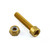 Aluminium Reservoir Mount Bolt Kit Rear Brake Gold