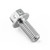 Aluminium Front Suspension Housing Bolt Race Spec Etched Silver