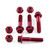 Aluminium Hand Guard Mount Bolt Kit Red