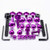 Aluminium Fairing/Trim Bolt Kit Kawasaki W800 Purple