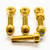 Aluminium Hand Guard Mount Bolts KTM 125 Duke Gold