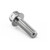 Stainless Steel Flanged Hex Head Bolt M5x(0.80mm)x15mm Race Spec
