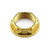Stainless Steel Axle Nut M25x(1.25mm) Rear Wheel Gold