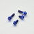 Titanium Reservoir Mount Bolt Kit Front Brake-Rear Brake & Clutch Race Spec Blue