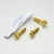 Stainless Steel Brake & Clutch Lever Pinch Bolts Race Spec Gold