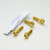Stainless Steel Brake & Clutch Lever Pinch Bolts Race Spec Gold