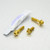 Stainless Steel Brake & Clutch Lever Pinch Bolts Race Spec Gold