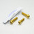 Stainless Steel Brake & Clutch Lever Pinch Bolts Gold