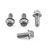 Stainless Steel Disc Bolt Front M6 x 15mm Pack x4 Race Spec