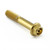 Stainless Steel Front Axle Pinch Bolt Set Gold