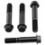 Stainless Steel Front Brake Mounting Bolt Kit Black