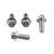 Stainless Steel Heel Plate Bolt Kit Race Spec