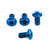 Titanium Disc Bolt To Fit Ducati M8x13mm Pack x4 Blue