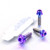 Titanium Brake & Clutch Lever Perch Pinch Bolt Kit DualDrive Purple Haze