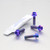 Titanium Brake & Clutch Lever Perch Pinch Bolt Kit Purple Haze
