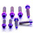 Titanium Brake & Clutch Lever Perch Pinch Bolt Kit Purple Haze