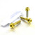 Titanium Brake & Clutch Lever Perch Pinch Bolt Kit DualDrive Gold