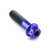 Titanium DualDrive Bolt M10x(1.25mm)x40mm Race Spec Purple Haze