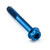 Titanium DualDrive Bolt M6x(1.00mm)x45mm Race Spec Blue