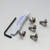 Titanium Exhaust Heat Shield Mount Bolt Kit
