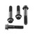 Titanium Front Axle Pinch Bolt Kit Black