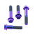 Titanium Front Axle Pinch Bolt Kit Purple Haze