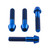 Titanium Front Caliper Pinch Bolt Kit Blue