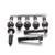 Titanium Front Caliper Pinch Bolt Kit DualDrive Black