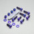 Titanium Rider & Pillion Footrest Hanger Bolt Kit Purple Haze