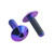 Titanium Heel Plate Bolt Kit Right Side Only Purple Haze