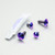 Titanium Heel Plate Bolt Kit Purple Haze