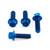 Titanium Heel Plate Bolt Kit Race Spec Blue