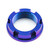 Titanium Flanged Nut M30 x(1.00mm) Purple Haze