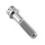 Titanium Flanged Socket Cap Race Spec M8x(1.25mm)x35mm