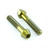 Titanium Rear Brake Caliper Pinch Bolt Kit Gold