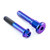 Titanium Rear Brake Caliper Mount Kit Allen Key Slide Bolt Purple Haze