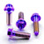 Titanium Rider Footrest Hanger Bolt Kit Purple Haze