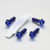 Titanium Rider Footrest Hanger Bolt Kit Race Spec Blue