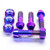Titanium Subframe Mount Bolt Kit Purple Haze