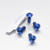 Titanium Subframe Mount Bolt Kit Blue