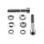 Titanium Cycle Caliper Kit M6x40mm / M6x35 Parallel Socket Cap Bolts, Washers & Cone Washers