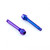 Titanium Cycle Brake Pad Retaining Pin M4x(0.70mm)x22.8mm Tapered Socket Cap - SRAM Pack x2 Purple Haze