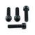 Titanium Front Axle Pinch Bolt Kit Torx Drive Black