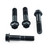 Titanium Front Brake Caliper Mount Bolt Kit Black