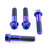 Titanium Front Brake Caliper Mount Bolt Kit DualDrive Purple Haze