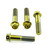 Titanium Front Brake Caliper Mount Bolt Kit Race Spec Gold